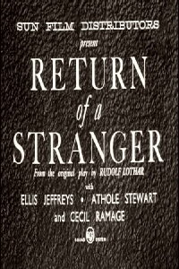 Return of a Stranger (1937)