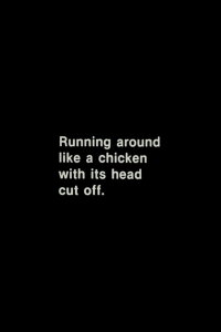 Running Around Like a Chicken With Its Head Cut Off (1960)
