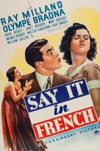 Say It in French (1938)
