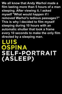 Self-Portrait (Asleep) (1971)