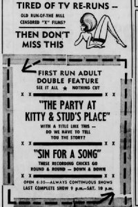 Sin for a Song (1970)