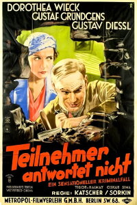 Teilnehmer antwortet nicht (1932)