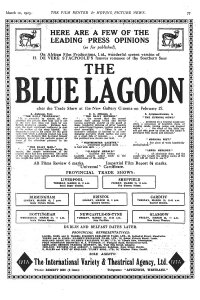 The Blue Lagoon (1923)