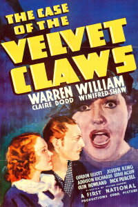 The Case of the Velvet Claws (1936)