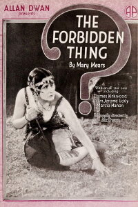 The Forbidden Thing (1920)