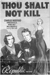Thou Shalt Not Kill (1939)