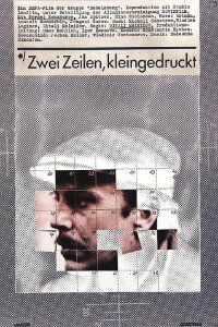 Zwei Zeilen, kleingedruckt (1981)