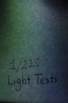 1/22: Light Tests Trailer