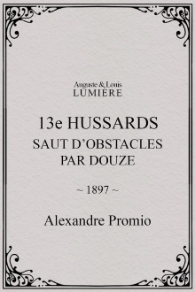 13e hussards : saut d’obstacles par douze Trailer