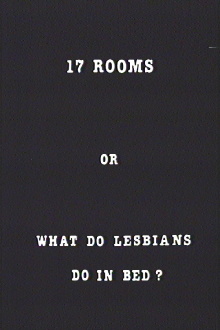 17 Rooms or What Do Lesbians Do in Bed? Trailer