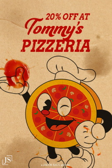 20% off at Tommy's Pizzeria Trailer