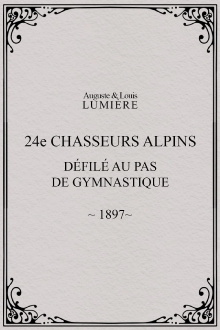 24ème chasseurs alpins : défilé au pas de gymnastique Trailer