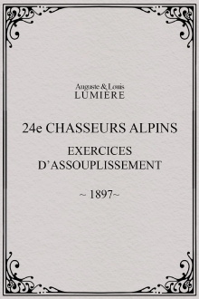 24ème chasseurs alpins : exercices d’assouplissement Trailer