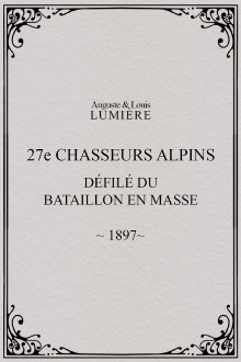 27ème chasseurs alpins : défilé du bataillon en masse Trailer