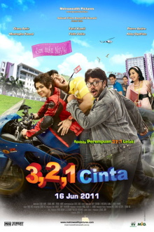3,2,1 Cinta Trailer