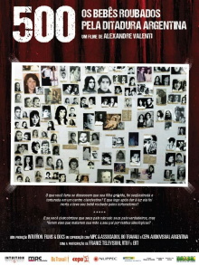 500 - Os bebês roubados pela ditadura argentina Trailer