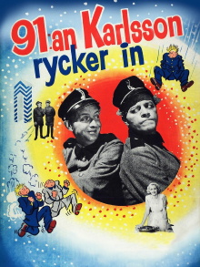 91:an Karlsson rycker in Trailer