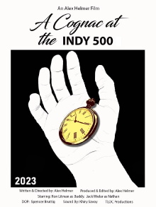 A Cognac at the Indy 500 Trailer
