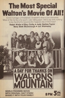 A Day for Thanks on Waltons Mountain Trailer