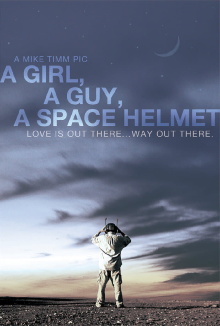 A Girl, a Guy, a Space Helmet Trailer