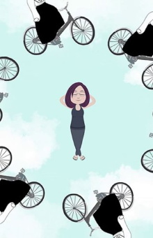 A Girl Needs a Bike Trailer