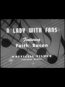 A Lady with Fans Trailer