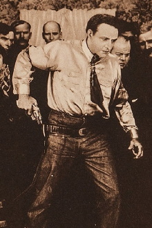 A Man in the Open Trailer