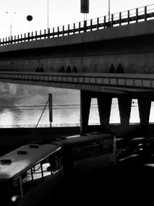 A Memorial, a Synagogue, a Bridge and a Church Trailer