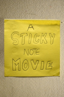 A sticky note movie Trailer