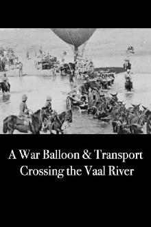 A War Balloon and Transport Crossing the Vaal River Trailer