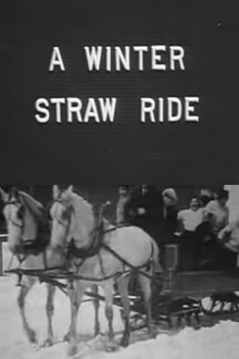 A Winter Straw Ride Trailer