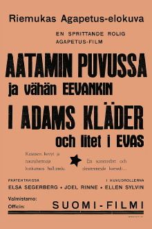 Aatamin puvussa ja vähän Eevankin Trailer