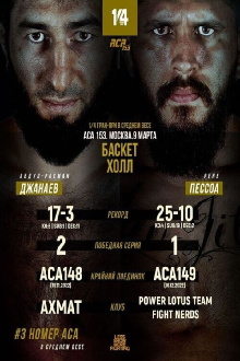 ACA 153: Dzhanaev vs. Pessoa Trailer