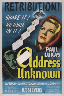 Address Unknown Trailer