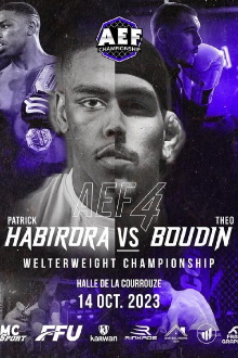 AEF 4: Patrick Habirora vs. Brunel Badikadila Trailer