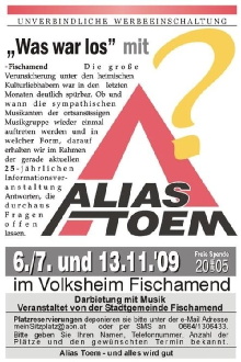 Alias Toem Was War Los Trailer
