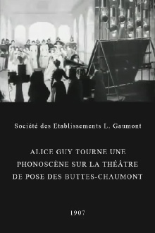 Alice Guy Films a 'Phonoscène' in the Studio at Buttes-Chaumont, Paris Trailer