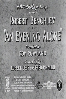 An Evening Alone Trailer