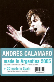 Andrés Calamaro - Made In Argentina Trailer