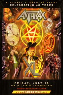 Anthrax: 40th Anniversary Livestream Trailer