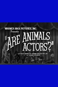 Are Animals Actors? Trailer