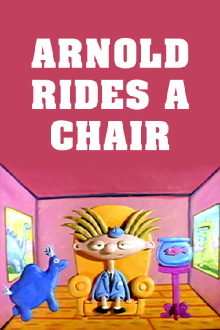 Arnold Rides His Chair Trailer