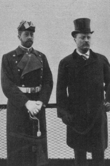 Arrival of Prince Henry (of Prussia) and President Roosevelt at Shooter's Island Trailer