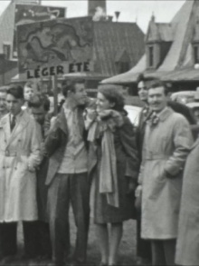 Arrivée de Fernand Léger devant  la gare du palais (Québec) Trailer
