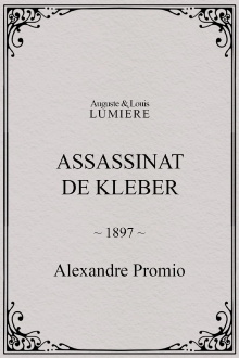 Assassinat de Kleber Trailer
