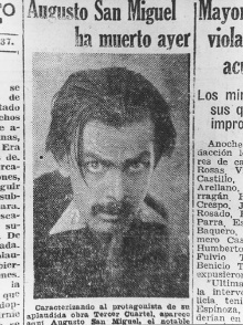 Augusto San Miguel Died Yesterday Trailer