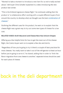 Back in the Deli Department Trailer