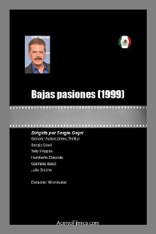 Bajas pasiones Trailer