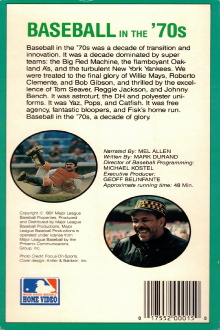 Baseball in the '70s Trailer