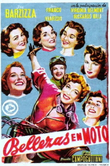 Beauties on Motor Scooters Trailer